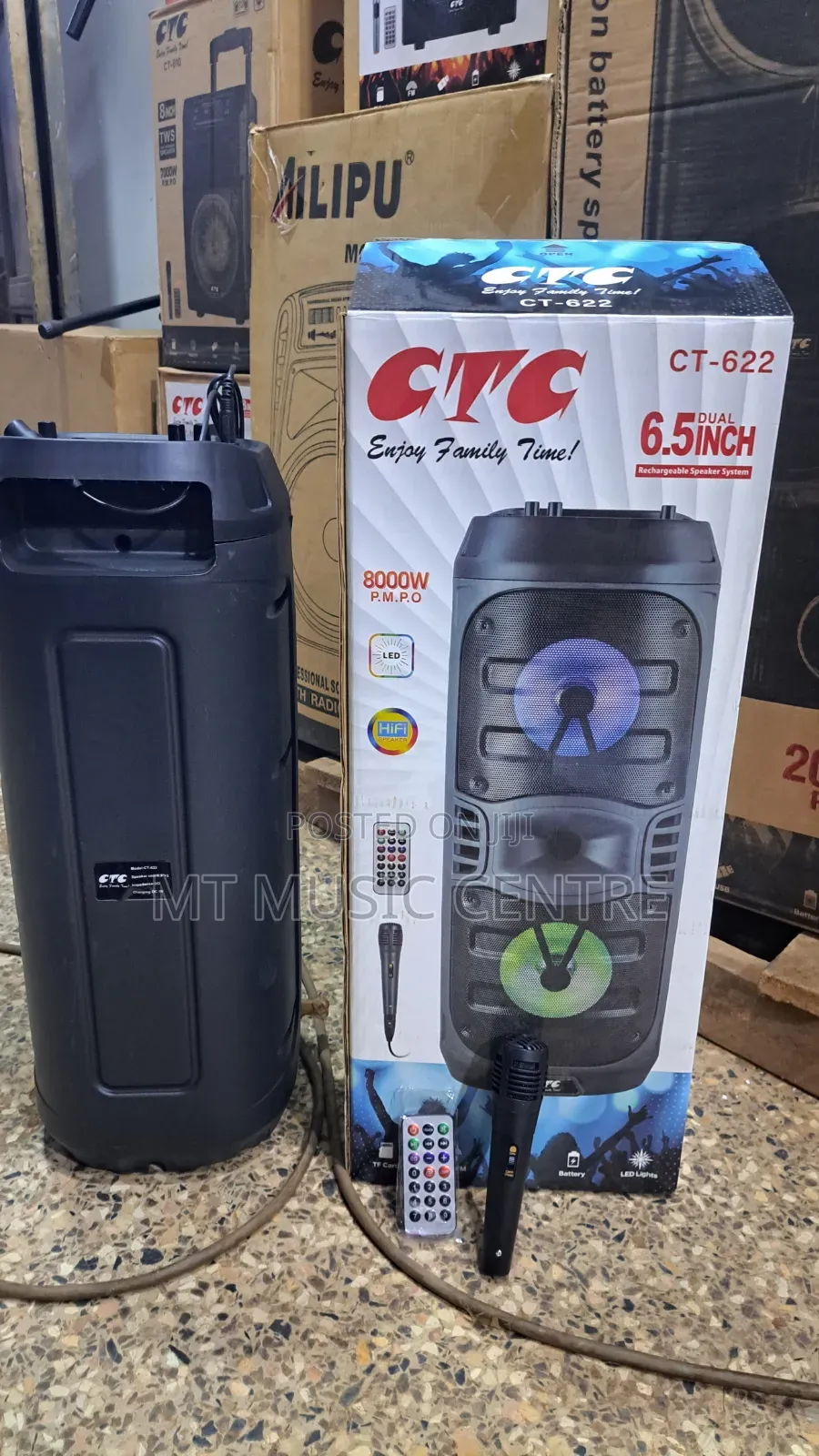 CTC 622 Rechargeable Speaker With Microphone