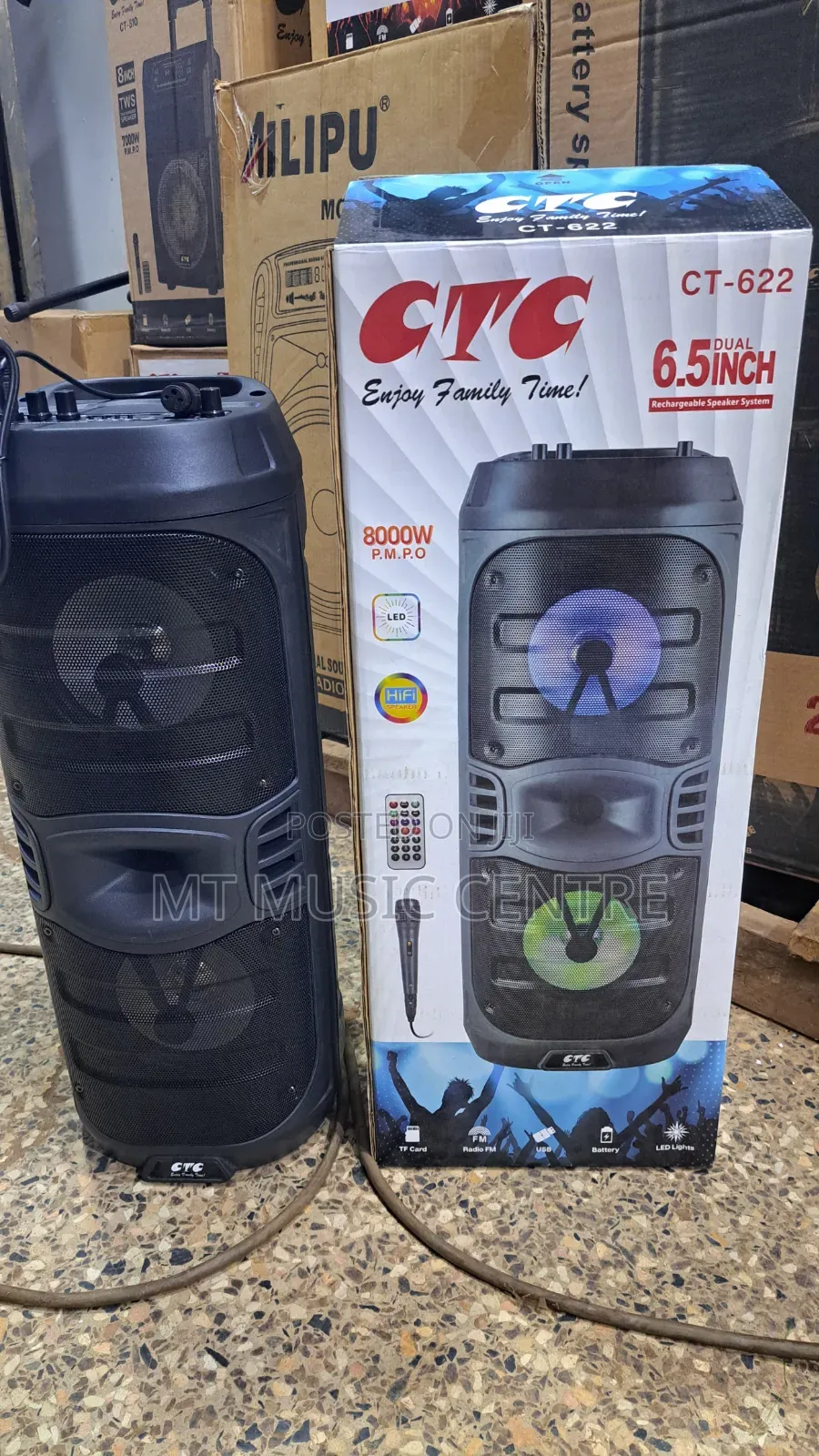 CTC 622 Rechargeable Speaker With Microphone