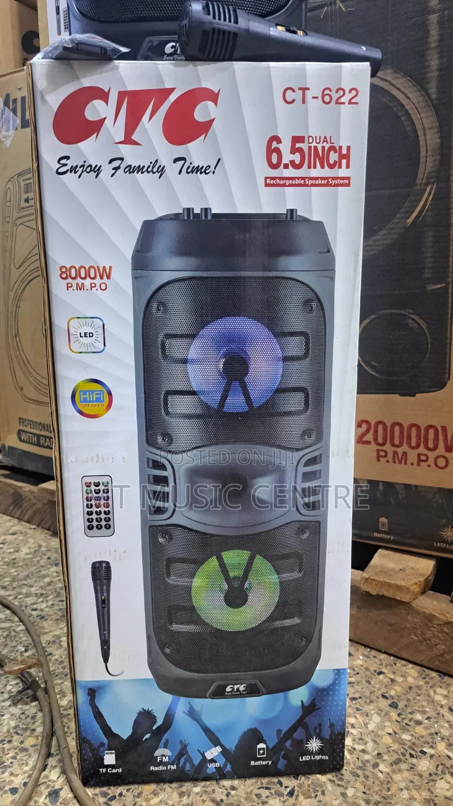 CTC 622 Rechargeable Speaker With Microphone