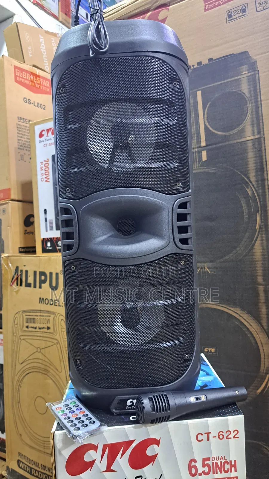 CTC 622 Rechargeable Speaker With Microphone
