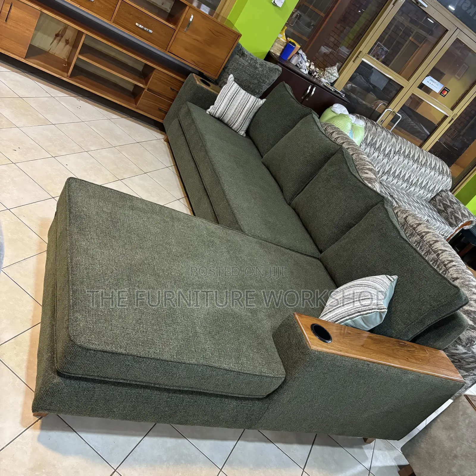 Ready Now L Sectional Sofa With Springs