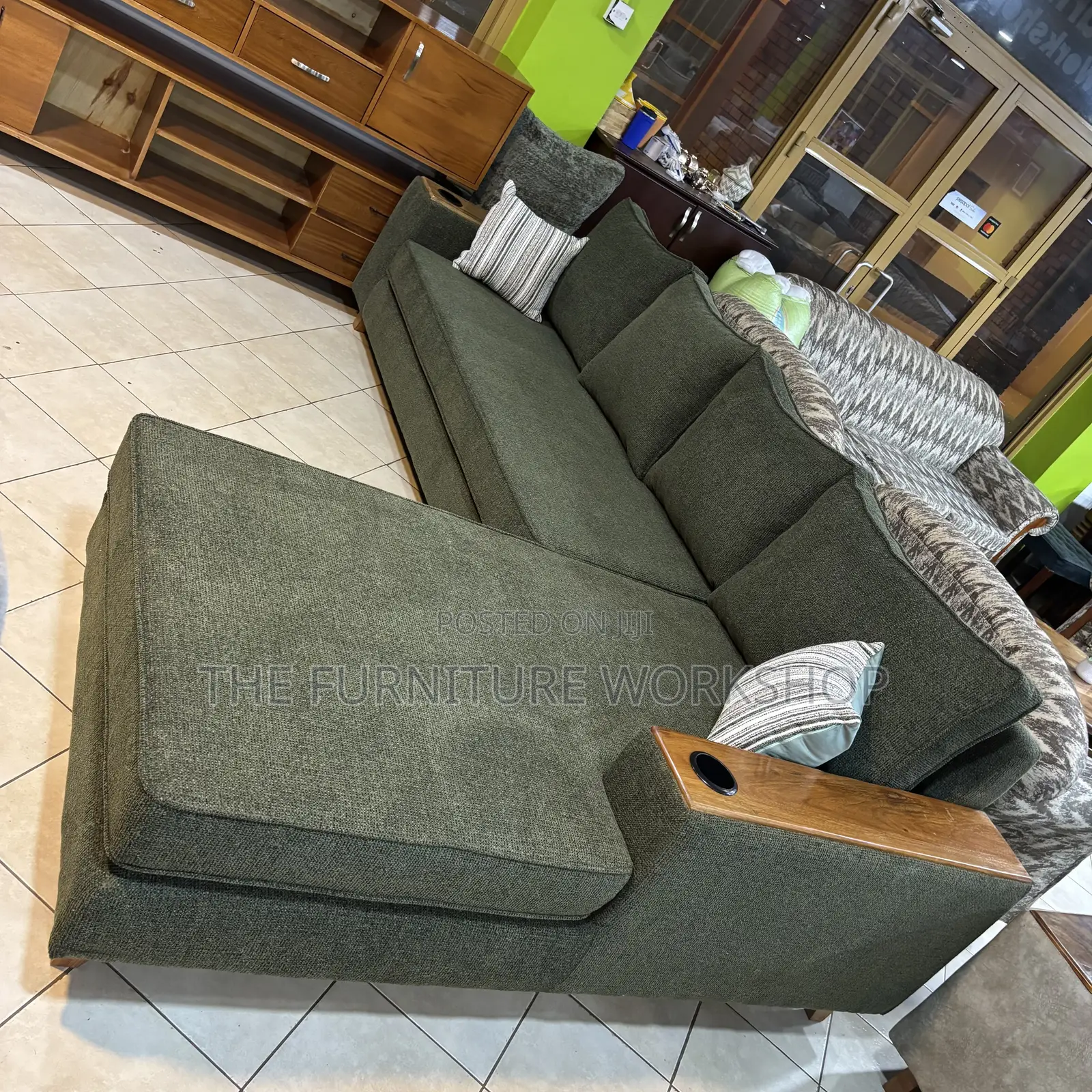 Ready Now L Sectional Sofa With Springs