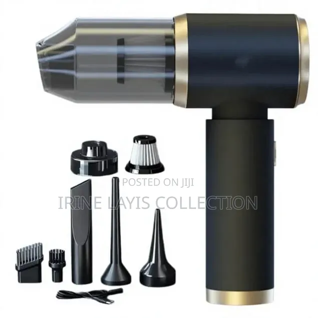 2-in-1 Portable Mini Vacuum Cleaner Designed for Home and Car Use