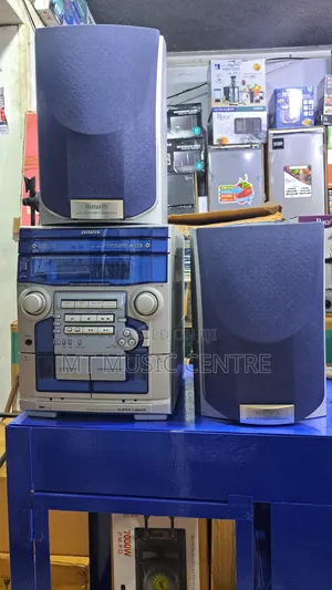 Aiwa NSX Blue Radio Receiver Speaker System