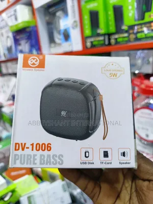 Pure Bass Portable Wireless Mini Speaker