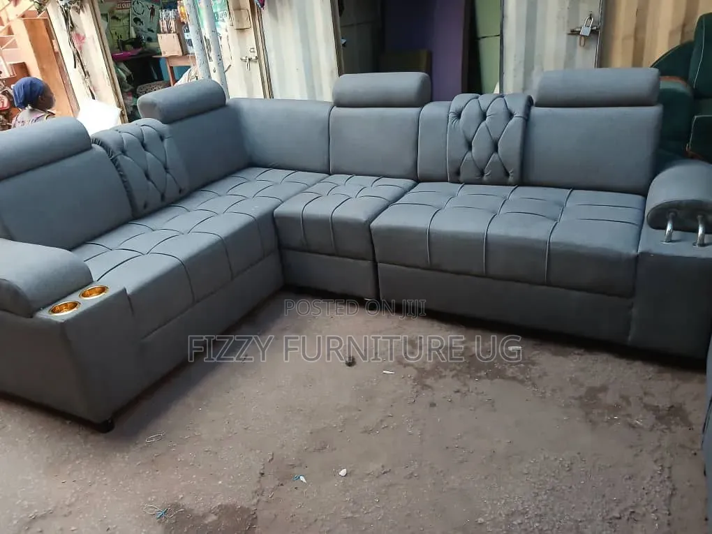 Giant Shaped Sofa Readily Available in Gray