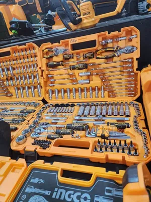 Ingco 156pcs Hand Tool Set in Case Hkthp21561