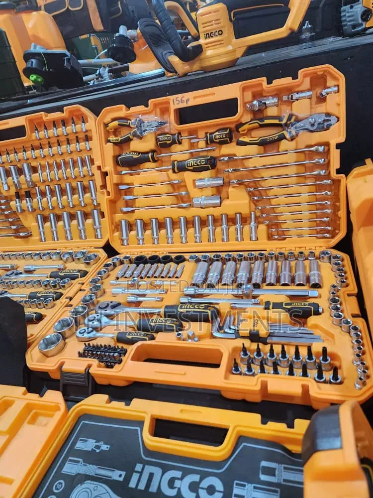 Ingco 156pcs Hand Tool Set in Case Hkthp21561