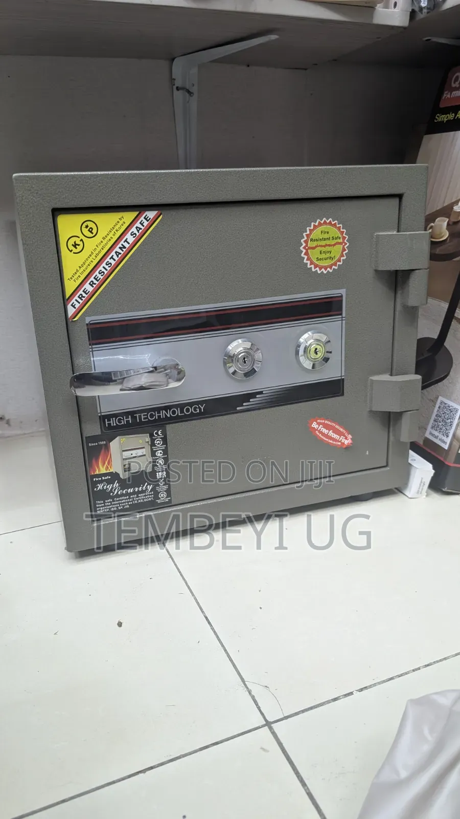 60kg Heavy Duty Fireproof Safe