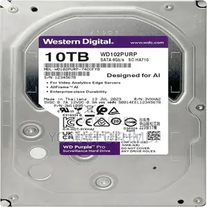 WD 10TB Surveillance Hard Drive