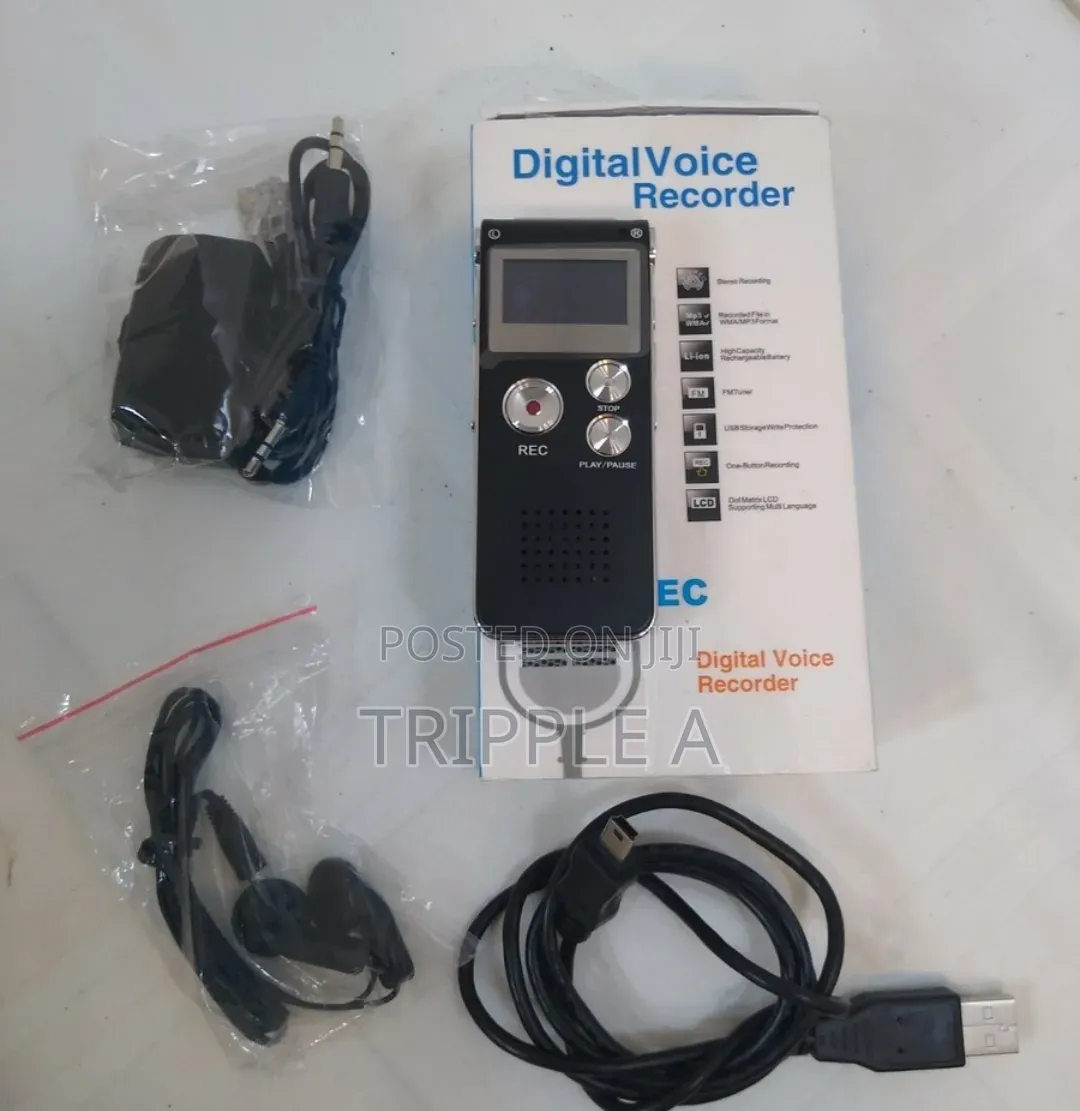 Digital Voice Recorder Dictaphone Audio Sound Recorder
