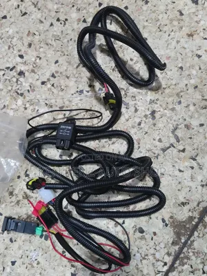 Universal Car Foglights Wiring Harness Kit