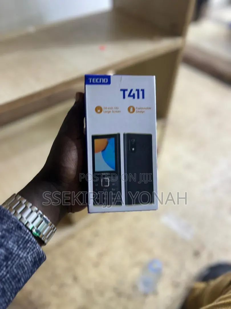 New Tecno T410 Black