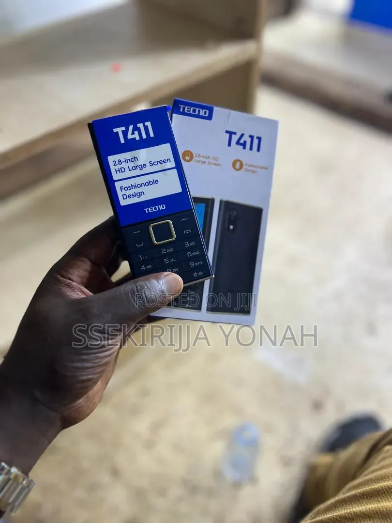 New Tecno T410 Black