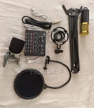 Live Broadcast Equipment BM-800 Condenser Microphone Kit V8