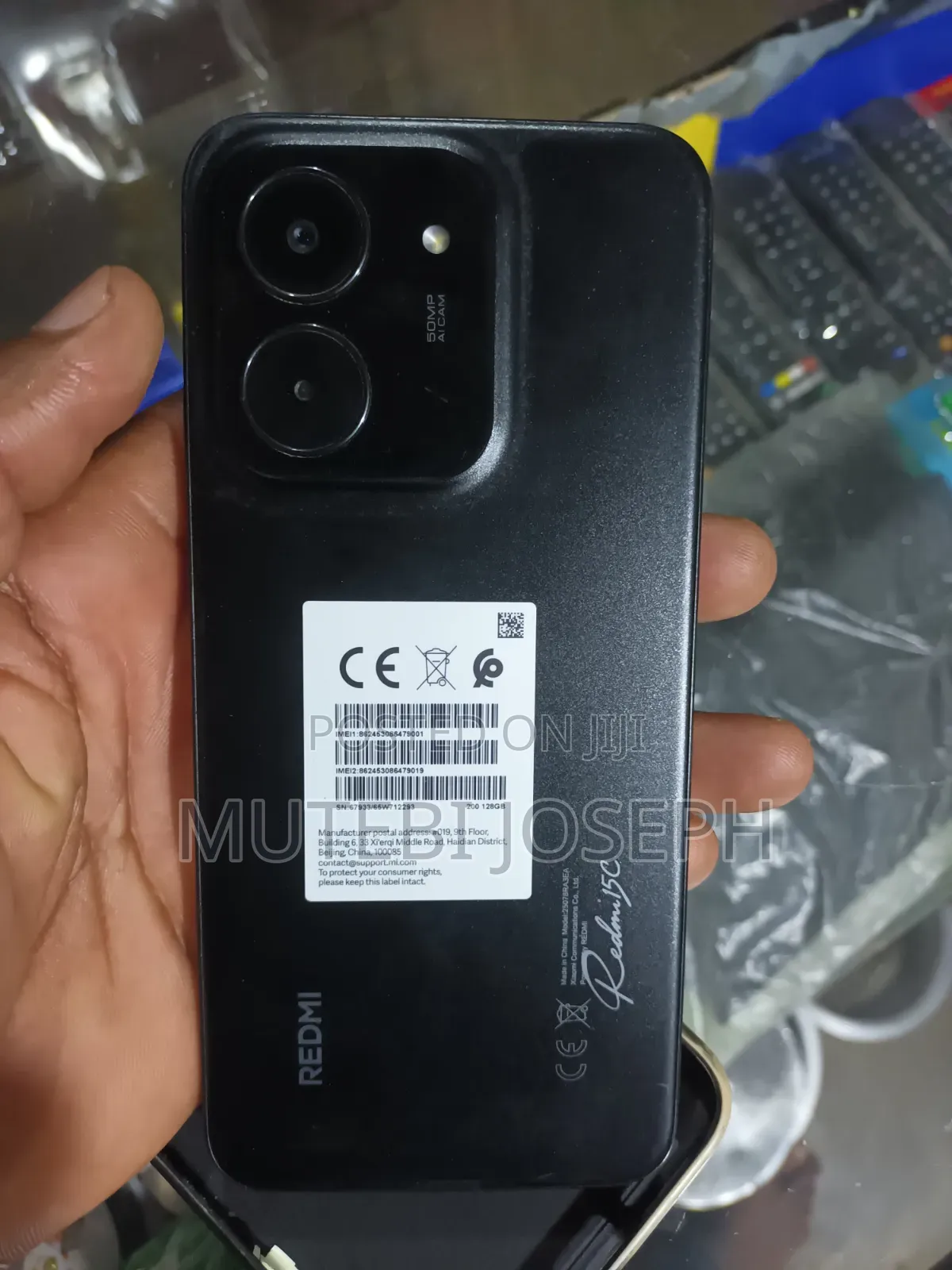 Xiaomi Redmi 15C 4G 128 GB Black