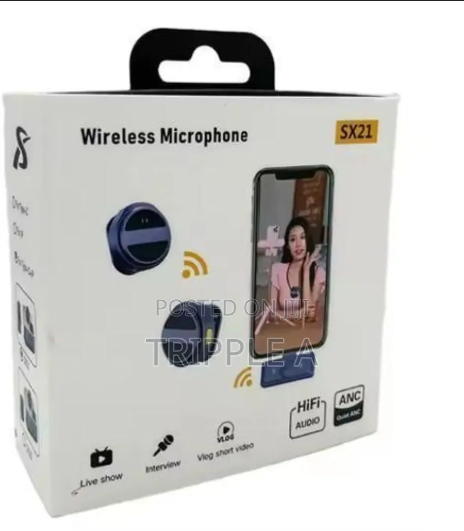 Unique Sx21 Wireless Lavalier Microphone