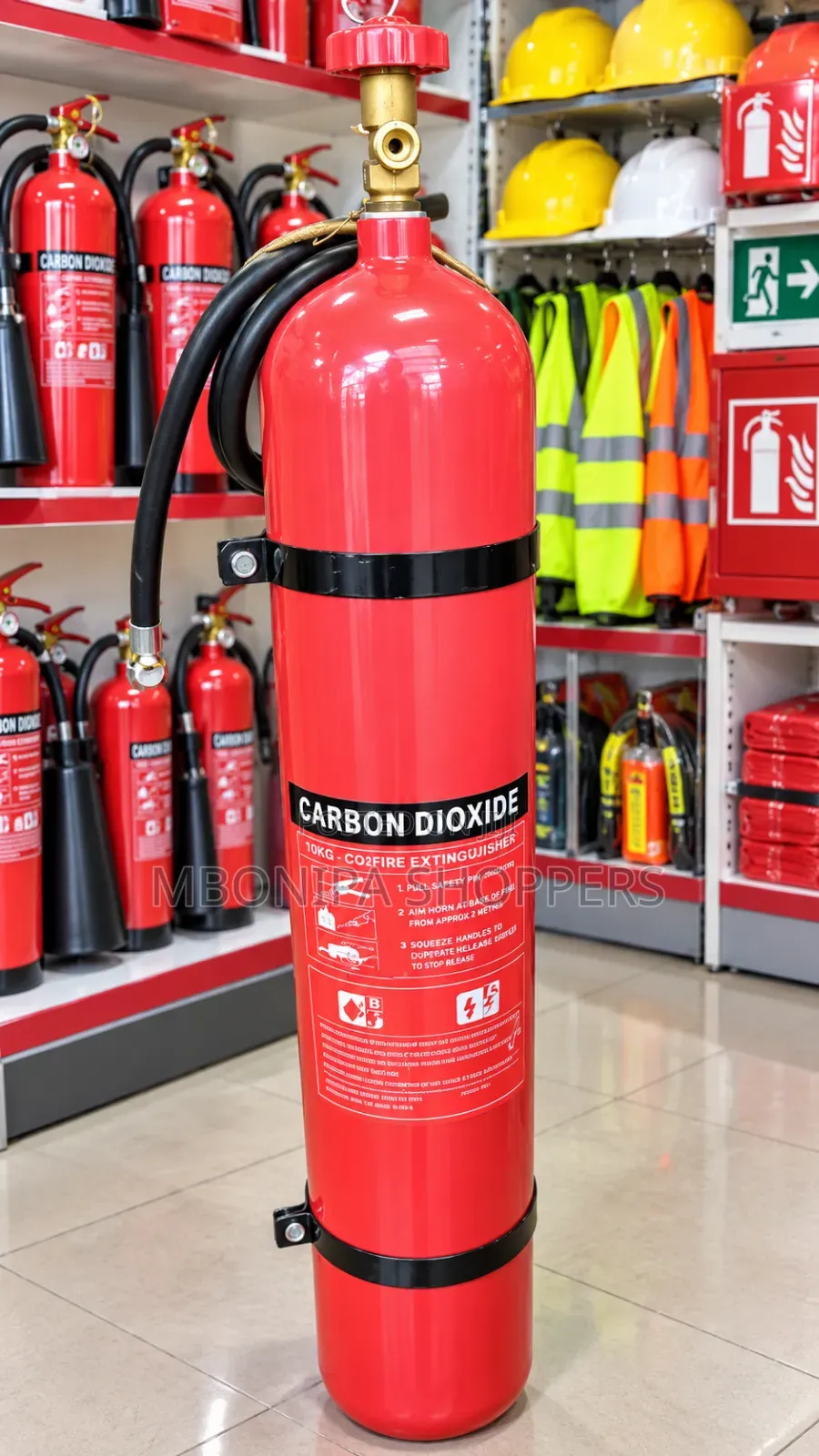 10KG Carbon Dioxide (CO2) Fire Extinguisher – Professional Equipment