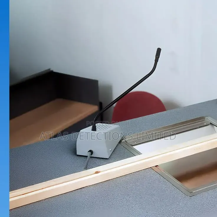 Window Audio Intercom System for Glass Windows Offices Banks Security