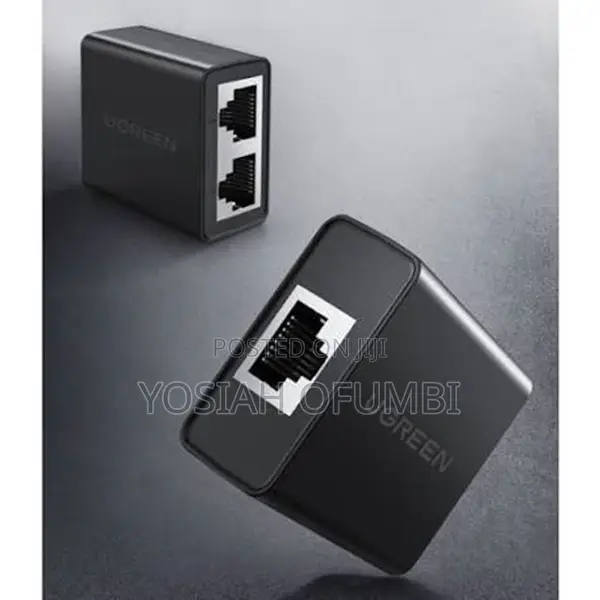UGREEN CM210 RJ45 Splitter Adapter 2 Pack (Black)