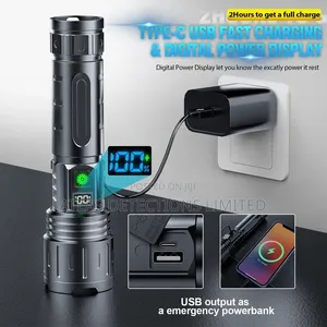 Kensun High Power LED Flashlight Long Distance Zoom Torch