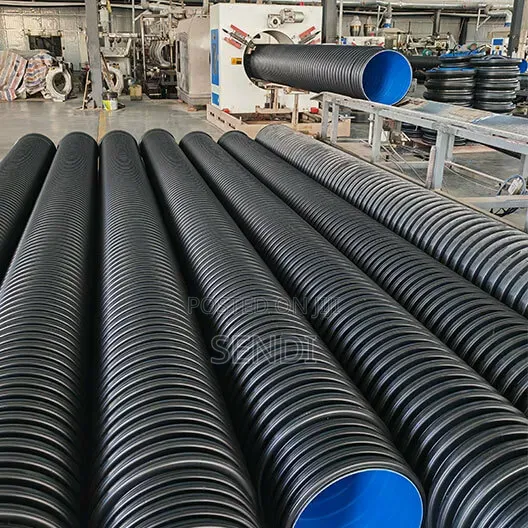 HDPE Corrugated Pipes DN 150mm