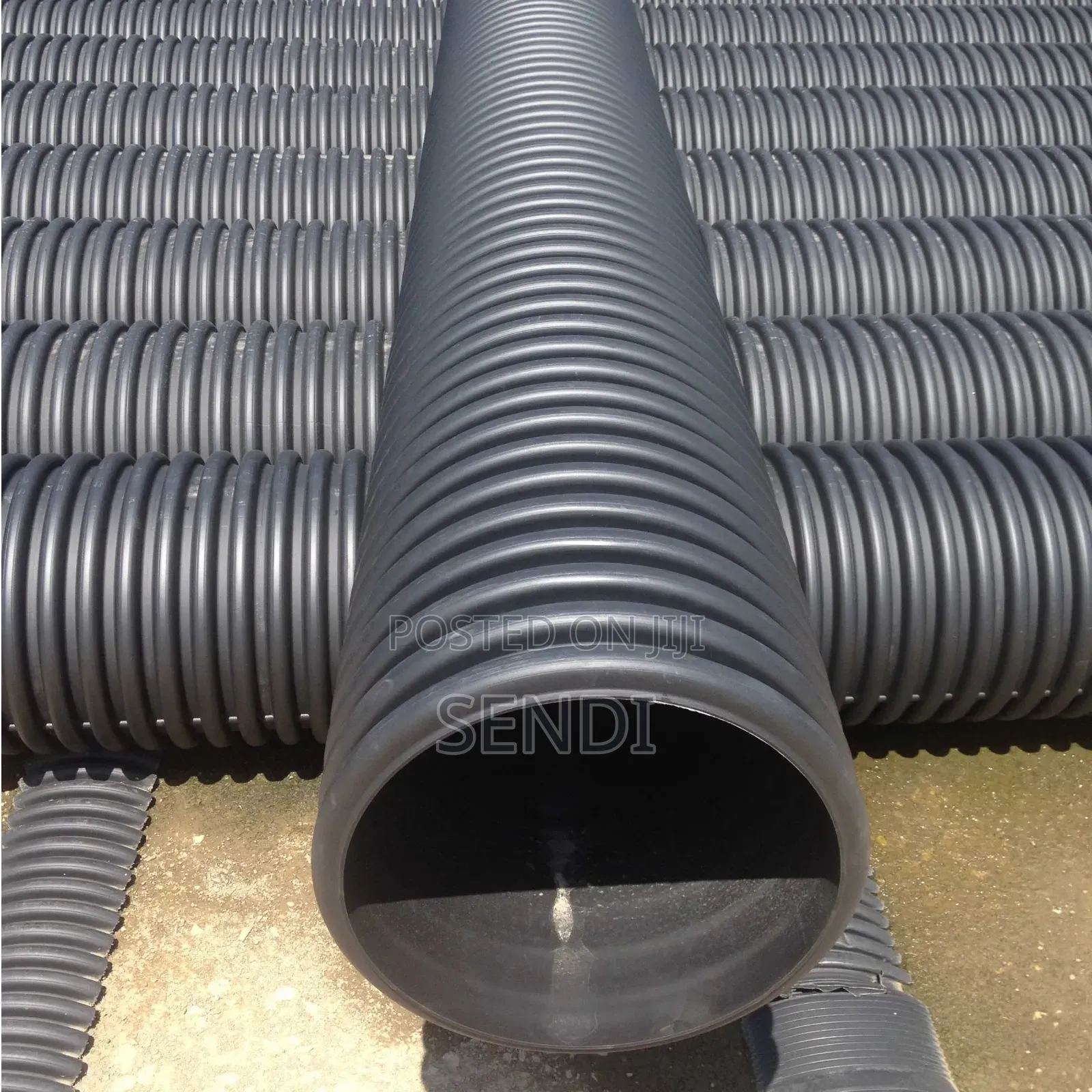 HDPE Corrugated Pipes DN 150mm