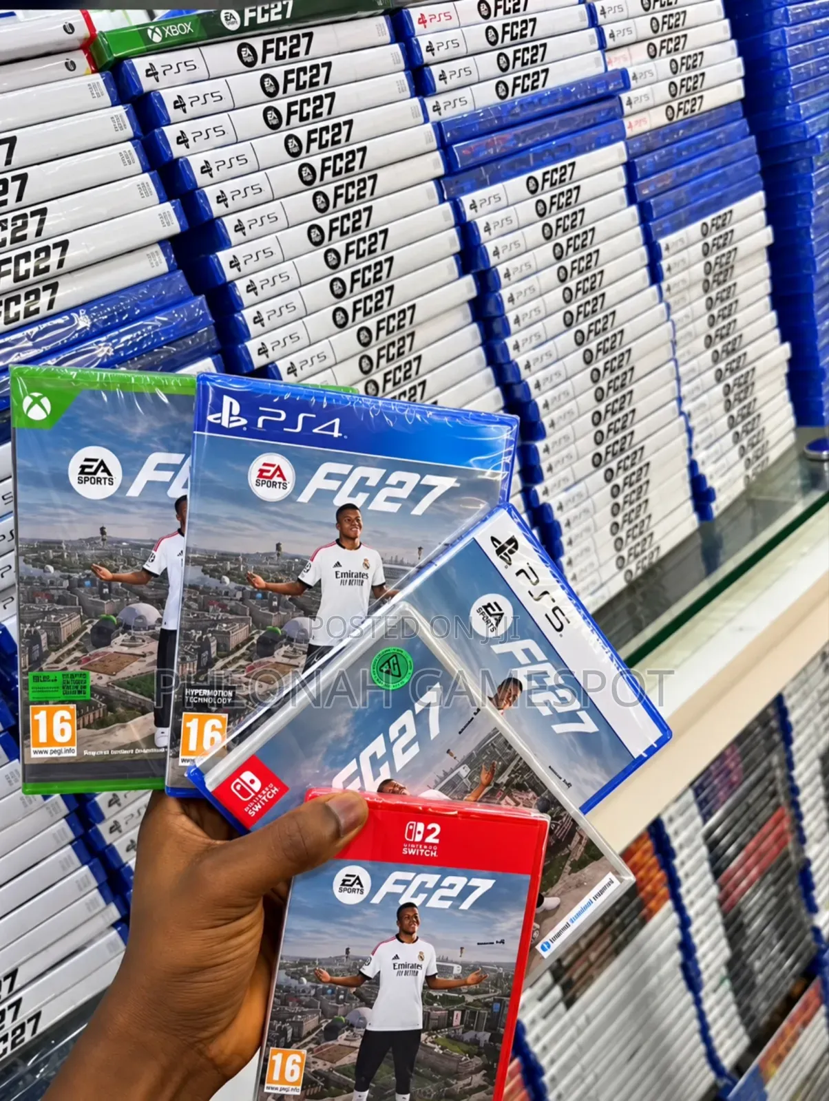 EA SPORTS FC27 for All Major Platforms. Xbox, PS4, Nintendo Switch