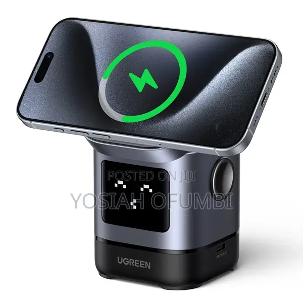 UGREEN W709 Uno 2-in-1 Magnetic Wireless Charger 15W