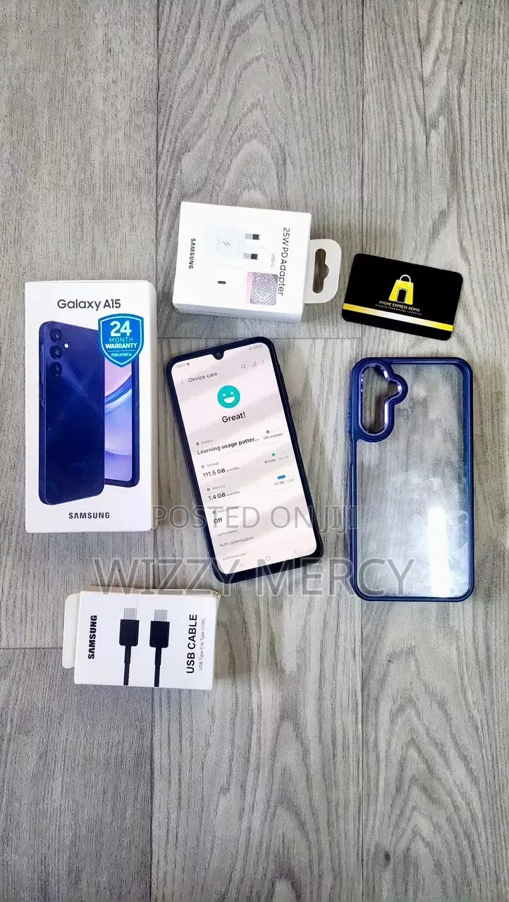 New Samsung Galaxy A15 128 GB Blue
