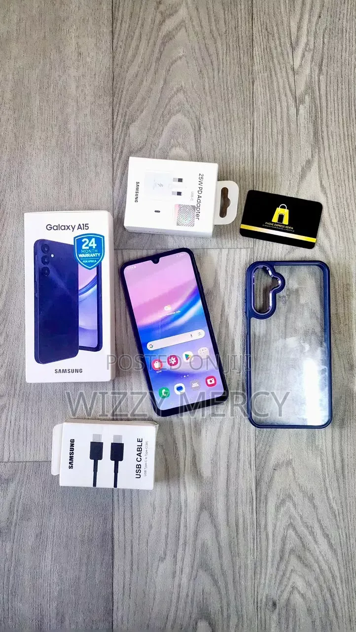 New Samsung Galaxy A15 128 GB Blue