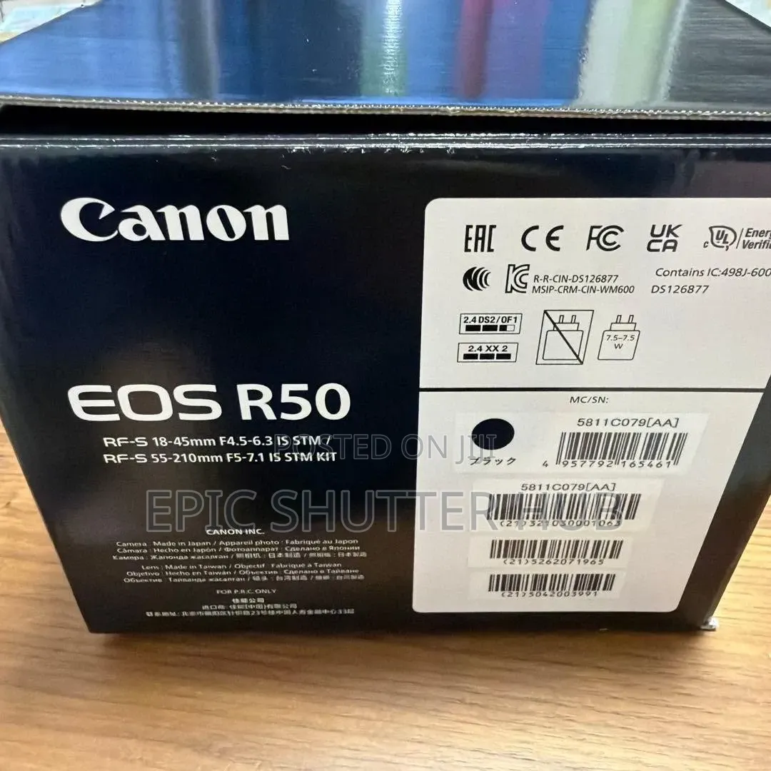 EOS R 50 Canon With 18-45mm