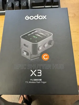 Godox X3-C TTL Wireless Flash Trigger for Canon Camera, 2.4G Wireless