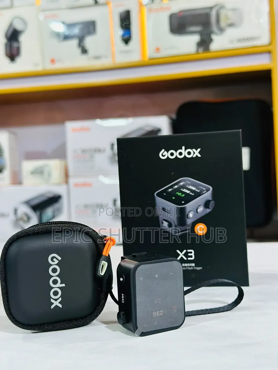 Godox X3-C TTL Wireless Flash Trigger for Canon Camera, 2.4G Wireless
