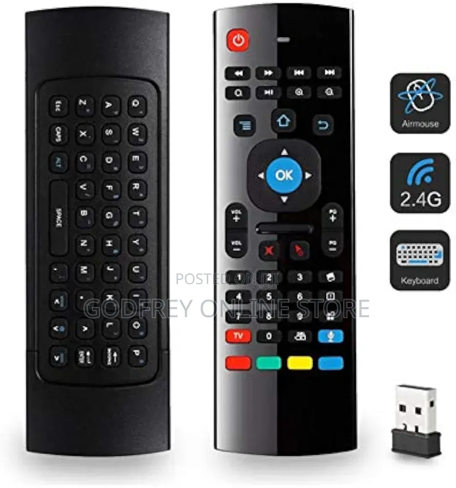Airfly Mouse Universal Smart Remote With Keyboard