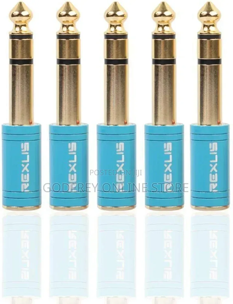 6.35mm Stereo Plug to 3.5mm Stereo Jack Audio Headphone
