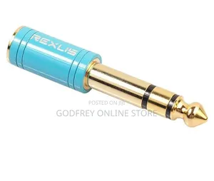6.35mm Stereo Plug to 3.5mm Stereo Jack Audio Headphone