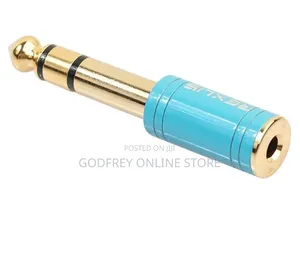 6.35mm Stereo Plug to 3.5mm Stereo Jack Audio Headphone