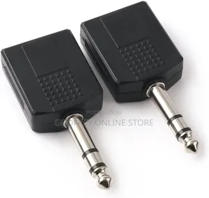 6.35mm (1/4-Inch) Male Plug to Dual 6.35mm (1/4-Inch)