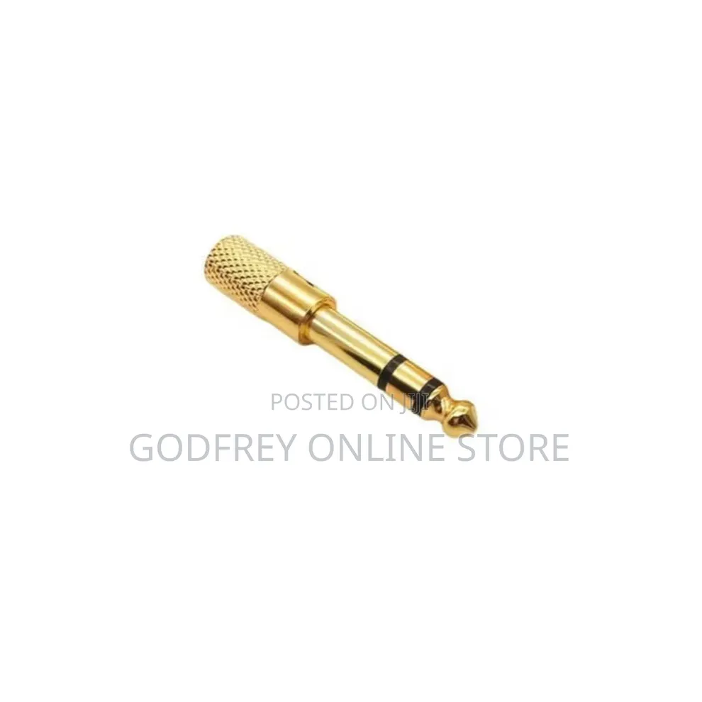 3.5mm Male to 6.35mm (1/4-Inch) Female Stereo Audio Adapters