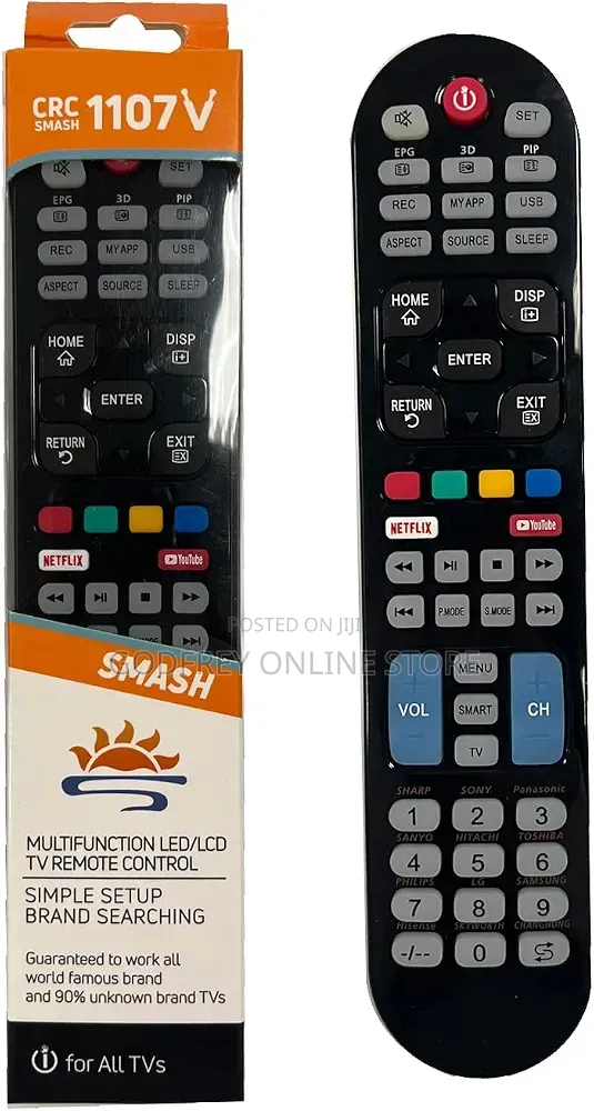 Universal Remote for All Smart Non Smart Led/LCD TVS