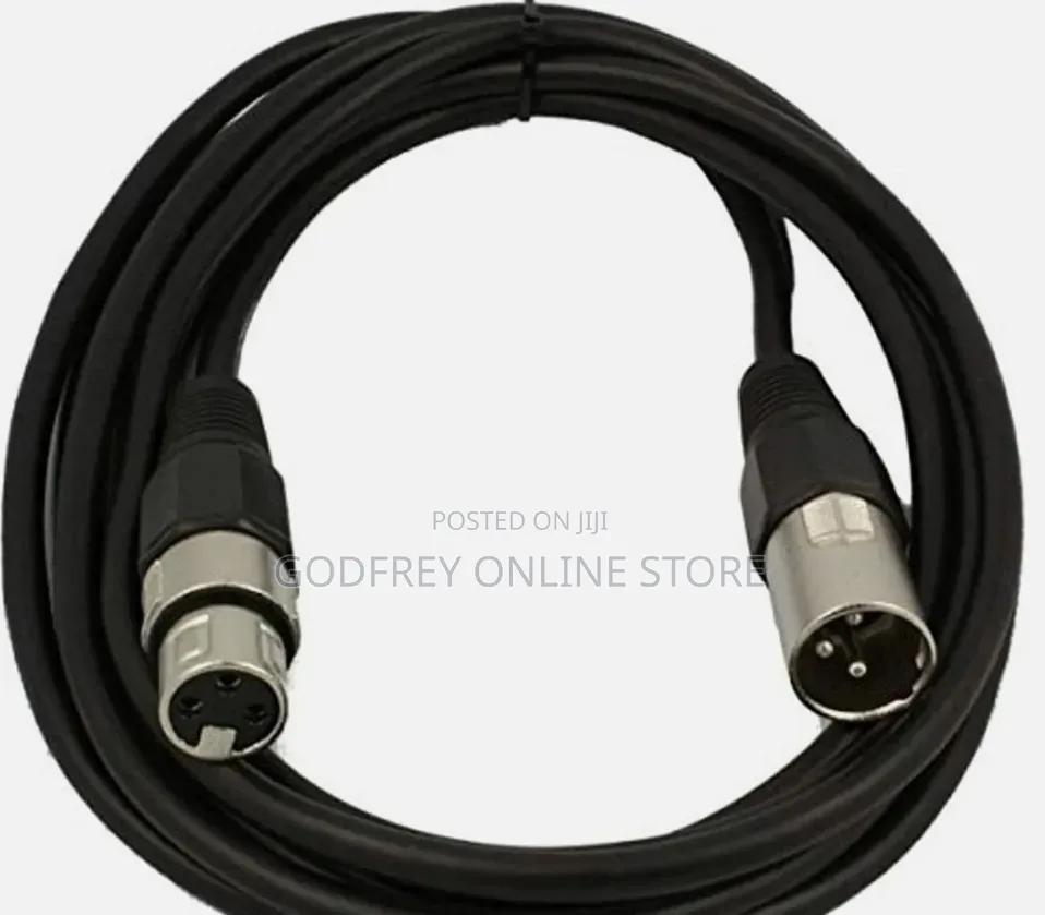5m 3-Pin XLR Male-to-Female Microphone Audio Cable