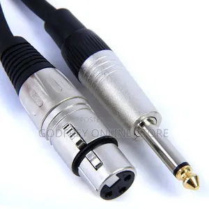 6.35mm Jack Male to XLR 3-Pin Female Microphone Cable