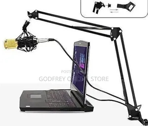 Adjustable Suspension Boom Scissor Arm Microphone Stand