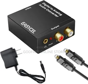 Analog to Digital Optical Toslink Coaxial Audio Converter