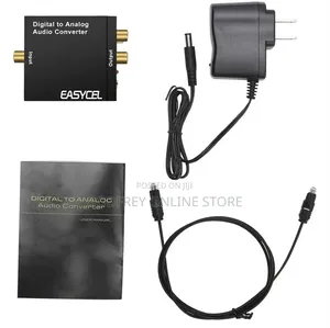 Analog to Digital Optical Toslink Coaxial Audio Converter