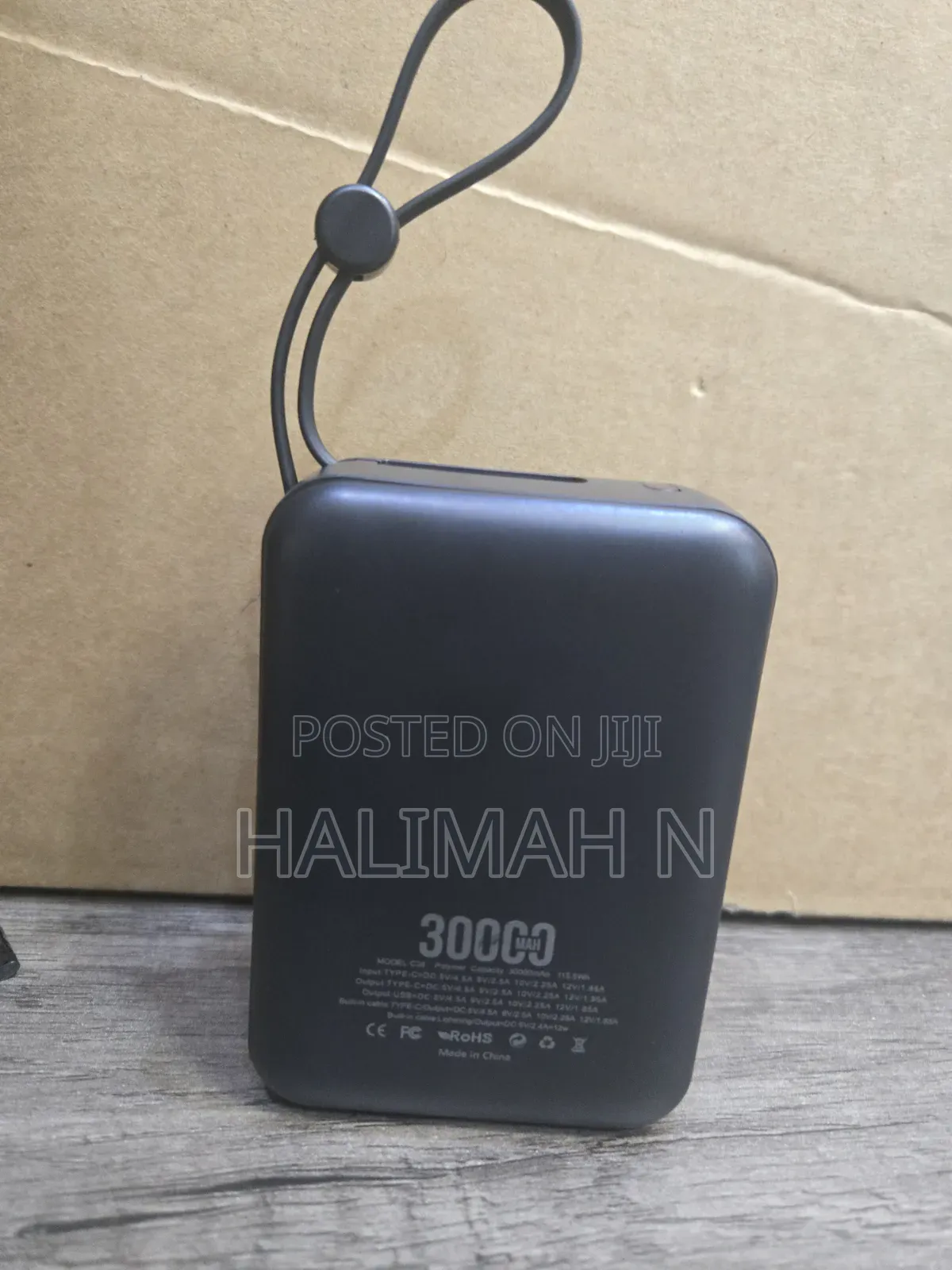 Fast Portable 30000mAh Powerbank