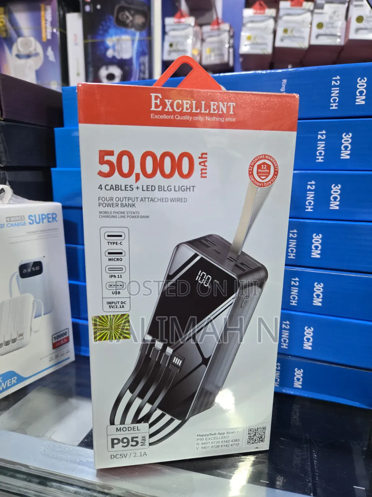 Excellent 50000 mAh Powerbank Large