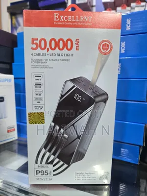 Excellent 50000 mAh Powerbank Large