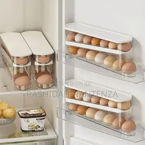 2-Tier Egg Storage Organizer – Space-Saving Fridge Rack Keep .